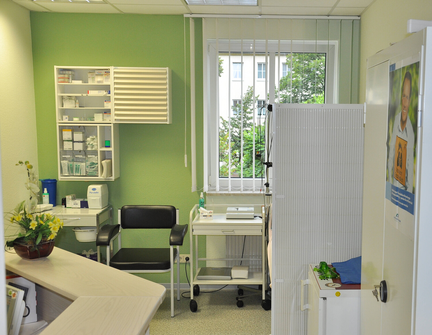 Praxisrundgang | Arzt Praxis Hausarzt Allgemeinmedizin Dessau